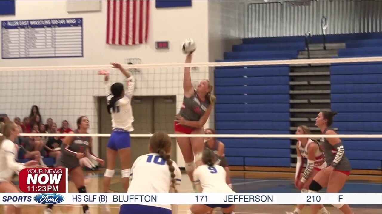 Pandora-Gilboa storms past Allen East in straight-sets